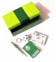 Kit Torcedor palmeiras 01 caixa MDF+02 Baralhos+caneta+chaveiro bola